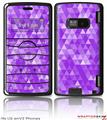 LG enV2 Skin Triangle Mosaic Purple