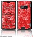 LG enV2 Skin Triangle Mosaic Red