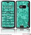LG enV2 Skin Triangle Mosaic Seafoam Green