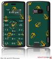 LG enV2 Skin Anchors Away Hunter Green