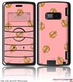 LG enV2 Skin Anchors Away Pink