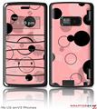 LG enV2 Skin - Lots of Dots Pink on Pink
