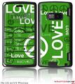 LG enV2 Skin - Love and Peace Green