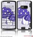 LG enV2 Skin - Mushrooms Purple