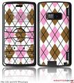 LG enV2 Skin - Argyle Pink and Brown