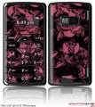 LG enV2 Skin - Skulls Confetti Pink