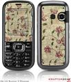 LG Rumor 2 Skin Flowers and Berries Pink