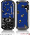 LG Rumor 2 Skin Anchors Away Blue