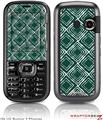 LG Rumor 2 Skin Wavey Hunter Green