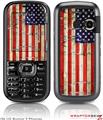 LG Rumor 2 Skin Painted Faded and Cracked USA American Flag