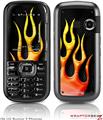 LG Rumor 2 Skin - Metal Flames