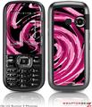 LG Rumor 2 Skin - Alecias Swirl 02 Hot Pink