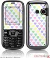 LG Rumor 2 Skin - Pastel Hearts on White