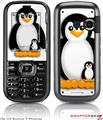 LG Rumor 2 Skin - Penguins on White