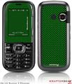 LG Rumor 2 Skin - Carbon Fiber Green