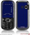 LG Rumor 2 Skin - Carbon Fiber Blue