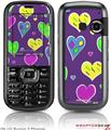 LG Rumor 2 Skin - Crazy Hearts