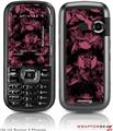 LG Rumor 2 Skin - Skulls Confetti Pink