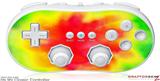Wii Classic Controller Skin - Tie Dye