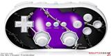 Wii Classic Controller Skin - Barbwire Heart Purple