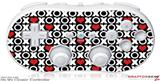 Wii Classic Controller Skin - XO Hearts