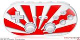 Wii Classic Controller Skin - Rising Sun Japanese Red