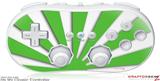 Wii Classic Controller Skin - Rising Sun Japanese Green