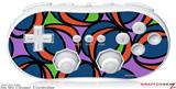 Wii Classic Controller Skin - Crazy Dots 02