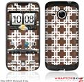 HTC Droid Eris Skin Boxed Chocolate Brown