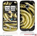 HTC Droid Eris Skin - Alecias Swirl 02 Yellow