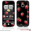 HTC Droid Eris Skin - Strawberries on Black