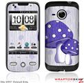 HTC Droid Eris Skin - Mushrooms Purple
