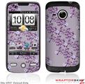 HTC Droid Eris Skin - Victorian Design Purple