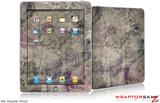iPad Skin Pastel Abstract Gray and Purple