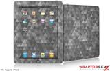 iPad Skin Triangle Mosaic Gray