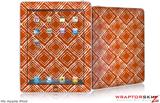 iPad Skin Wavey Burnt Orange