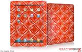 iPad Skin Wavey Red