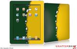 iPad Skin Ripped Colors Green Yellow