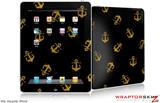 iPad Skin Anchors Away Black