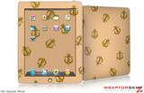 iPad Skin Anchors Away Peach