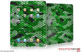 iPad Skin HEX Mesh Camo 01 Green Bright