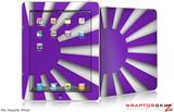iPad Skin - Japanese Rising Sun Purple