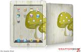 iPad Skin - Mushrooms Yellow