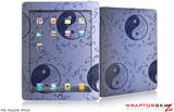 iPad Skin - Feminine Yin Yang Blue
