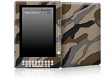 Camouflage Brown - Decal Style Skin for Amazon Kindle DX