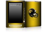 Iowa Hawkeyes Helmet - Decal Style Skin for Amazon Kindle DX