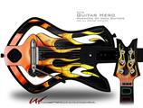  Metal Flames Decal Style Skin - fits Warriors Of Rock Guitar Hero Guitar (GUITAR NOT INCLUDED)