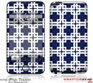 iPod Touch 4G Skin Boxed Navy Blue