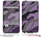 iPod Touch 4G Skin - Camouflage Purple