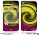 iPod Touch 4G Skin - Alecias Swirl 01 Yellow